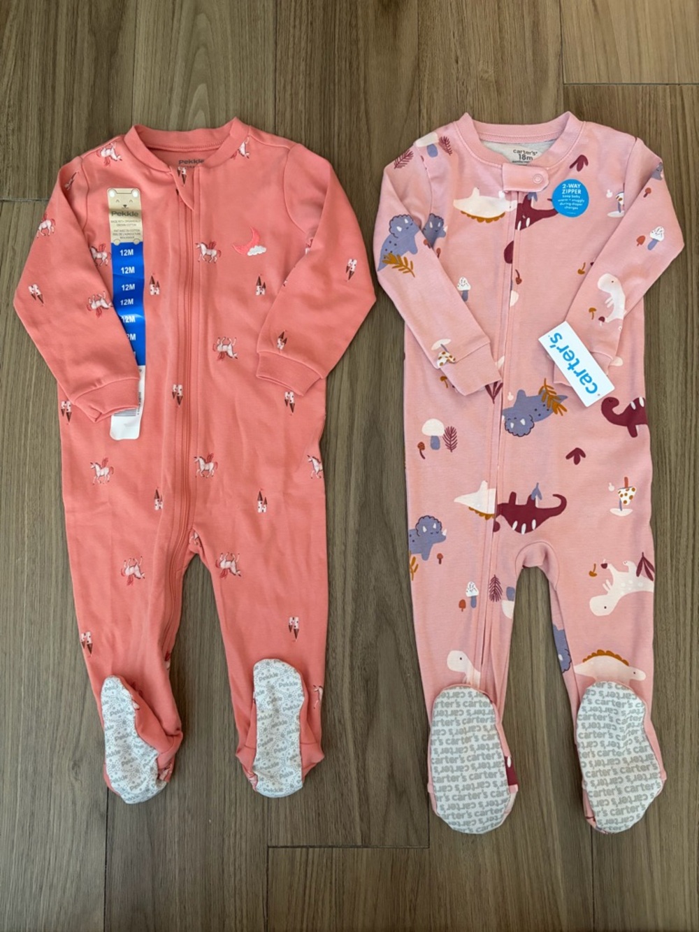 NWT Infant Girl Sleepers